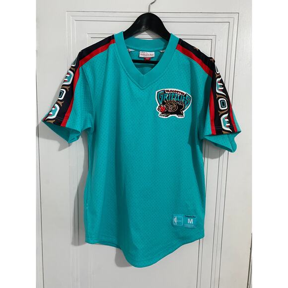 Retro Vancouver (Memphis) Grizzlies Basketball Warmup Jersey Size M - Picture 1 of 7